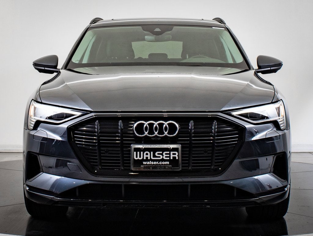 Used 2021 Audi e-tron Premium with VIN WA1AAAGE3MB013466 for sale in Wichita, KS