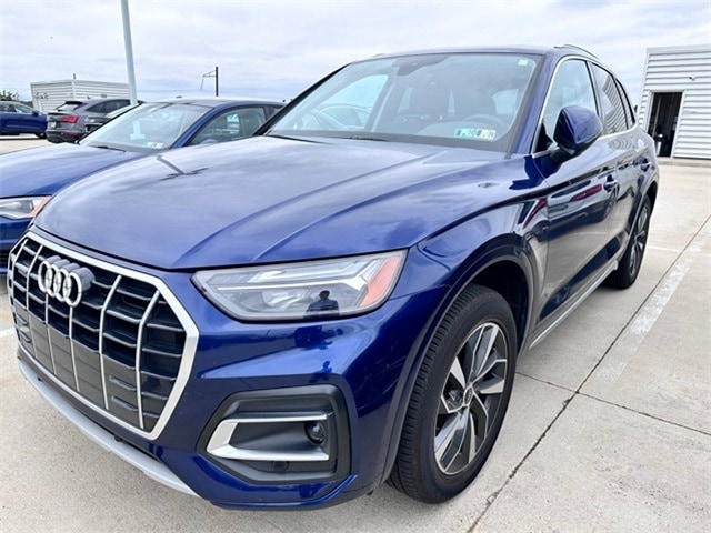 Used 2021 Audi Q5 Premium with VIN WA1AAAFY3M2140293 for sale in Fort Washington, PA