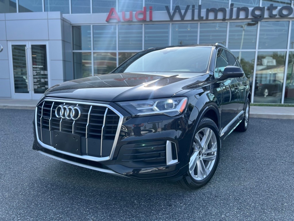 Certified 2021 Audi Q7 Premium Plus with VIN WA1LJAF75MD016689 for sale in Wilmington, DE