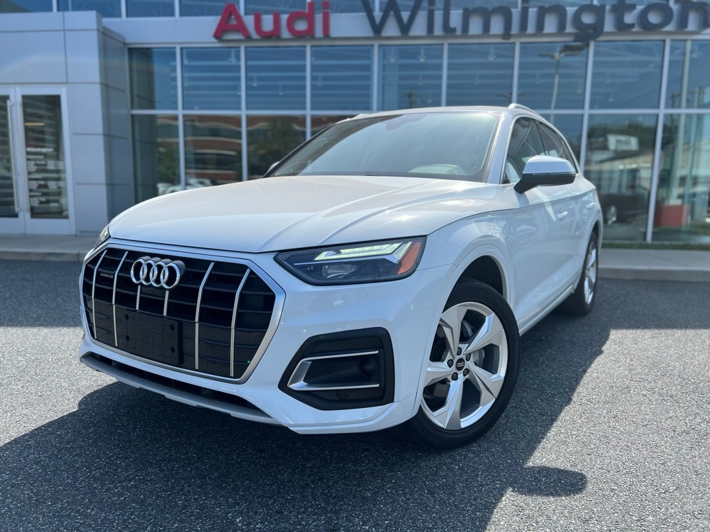 Used 2021 Audi Q5 Premium Plus with VIN WA1BAAFY7M2036880 for sale in Wilmington, DE