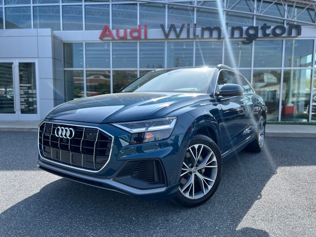 Used 2020 Audi Q8 Premium Plus with VIN WA1EVAF1XLD007283 for sale in Wilmington, DE