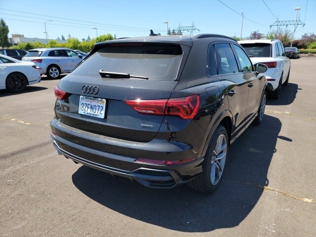 Certified 2022 Audi Q3 S Line Premium Plus with VIN WA1EECF37N1019828 for sale in Wilsonville, OR