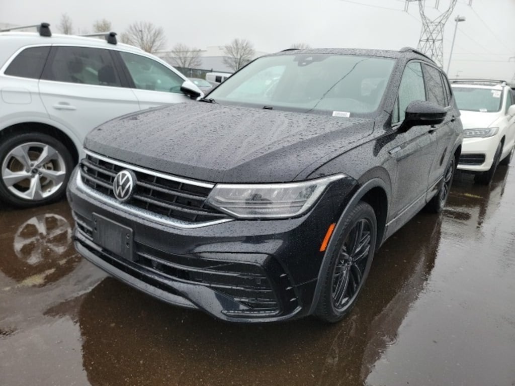 Used 2022 Volkswagen Tiguan 2.0T SE R-Line Black SUV