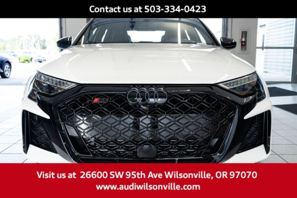 New 2026 Audi RS 3 Sedan