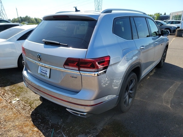 Used 2022 Volkswagen Atlas SEL R-Line with VIN 1V2AR2CA6NC535400 for sale in Wilsonville, OR
