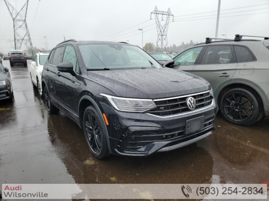 Used 2022 Volkswagen Tiguan 2.0T SE R-Line Black SUV