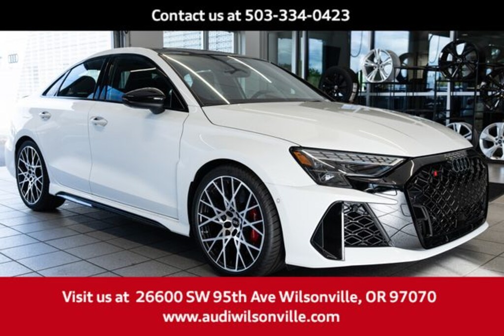 New 2026 Audi RS 3 Sedan