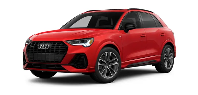 Audi Q3 in Progressiv Red Metallic