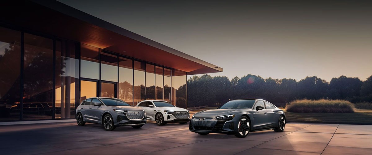 Audi e-tron family spring weather