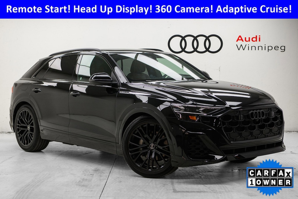 Certified 2024 Audi Technik | 4 Wheel Steering | Black Optics | 22 Rim SUV
