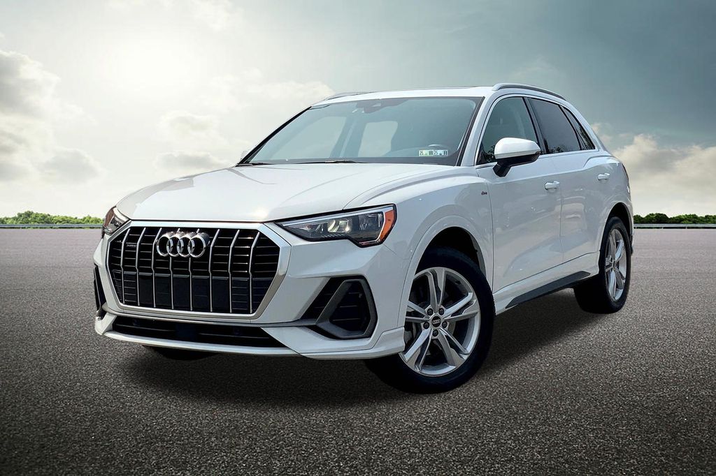 Certified 2022 Audi Q3 S Line Premium with VIN WA1DECF31N1020615 for sale in Ardmore, PA
