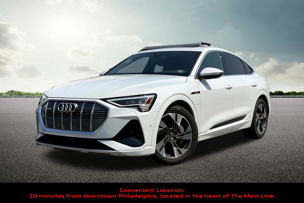 Used 2023 Audi e-tron Sportback Premium Plus with VIN WA12AAGE0PB007827 for sale in Ardmore, PA