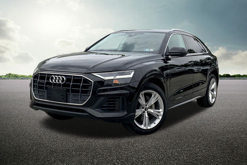 Certified 2022 Audi Q8 Premium with VIN WA1AVBF15ND020837 for sale in Ardmore, PA