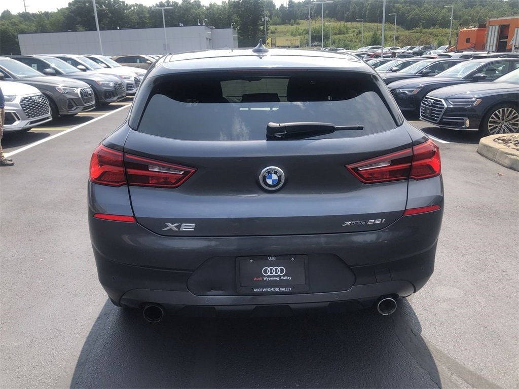 Used 2018 BMW X2 28i with VIN WBXYJ5C34JEF74436 for sale in Plains Township, PA