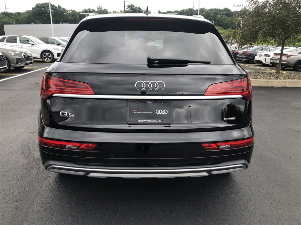 Used 2021 Audi Q5 Premium Plus with VIN WA1BAAFY0M2110883 for sale in Plains Township, PA