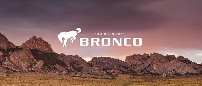 Ford Bronco Coming Soon