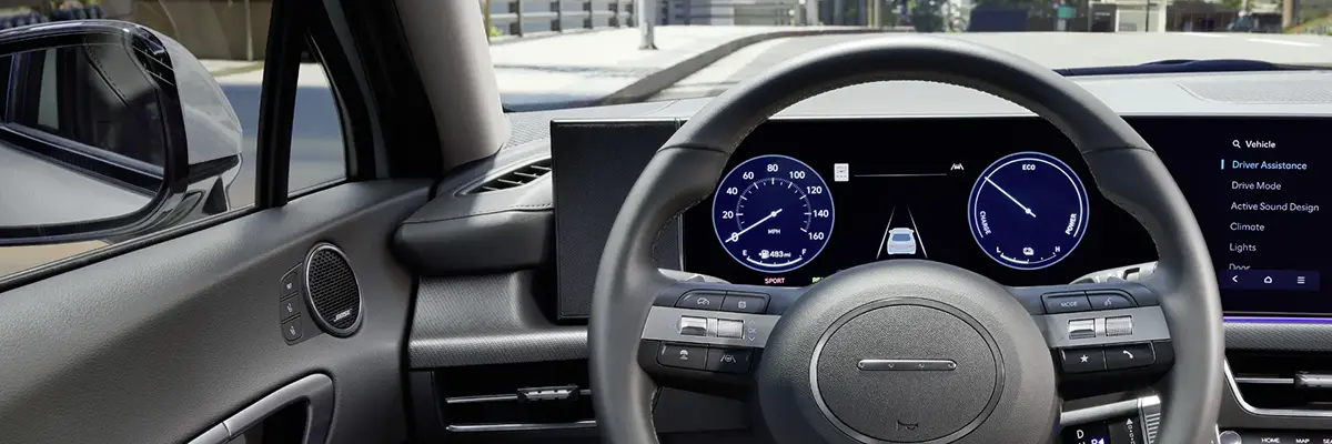 Hyundai Vehicle Dashboard