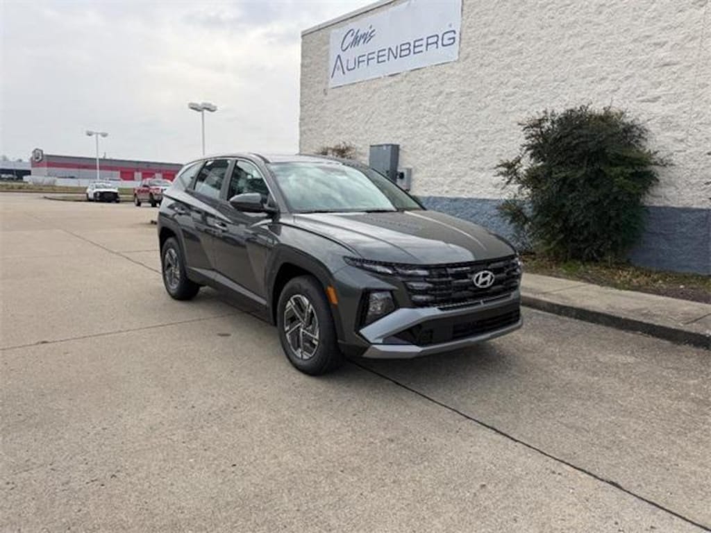 New 2026 Hyundai Tucson Hybrid Blue SUV