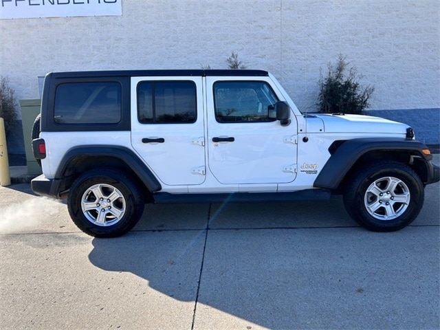 Used 2020 Jeep Wrangler Unlimited Sport S with VIN 1C4HJXDN8LW198066 for sale in Cape Girardeau, MO