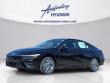 New 2026 Hyundai Elantra Hybrid Blue Sedan