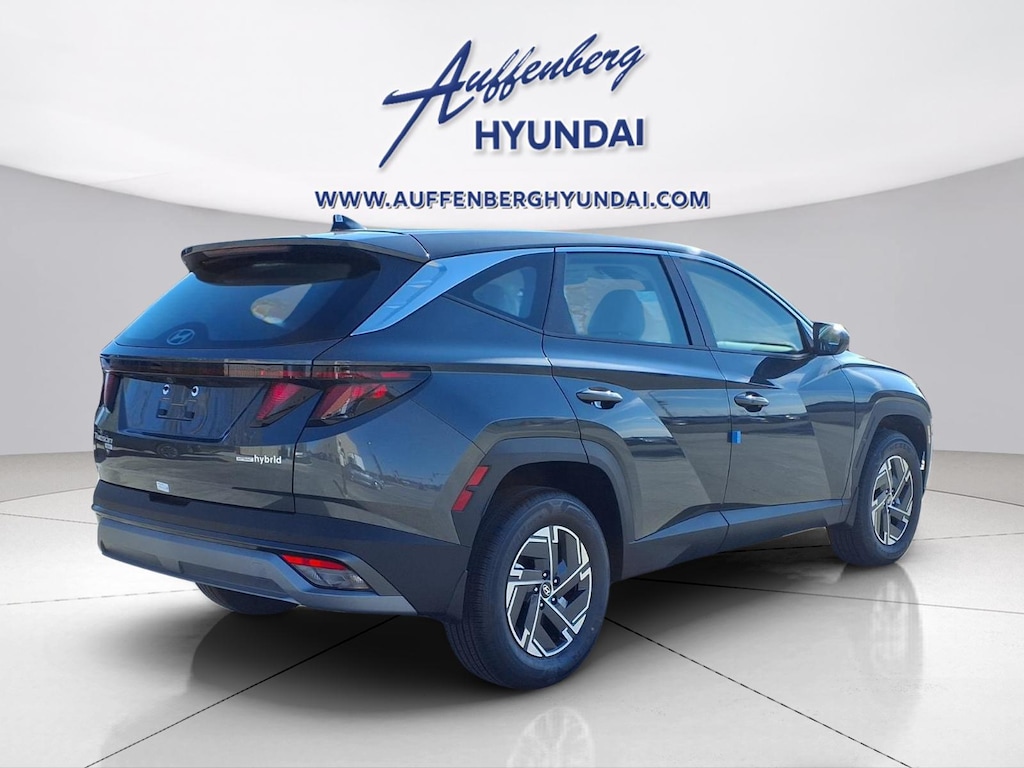 New 2026 Hyundai Tucson Hybrid Blue SUV