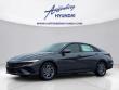 New 2026 Hyundai Elantra Hybrid Blue Sedan