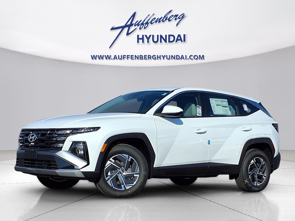 New 2026 Hyundai Tucson Hybrid Blue SUV