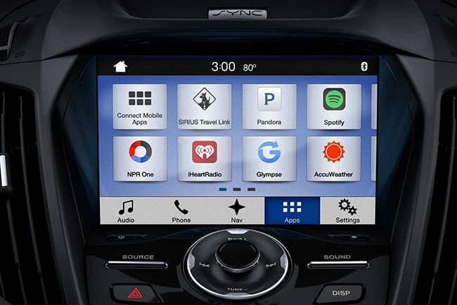 2018 Ford Escape Sync 3.