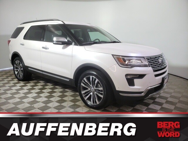 Pre Owned 18 Ford Explorer Platinum 4d Sport Utility Near Collinsville fz Auffenberg Dealer Group