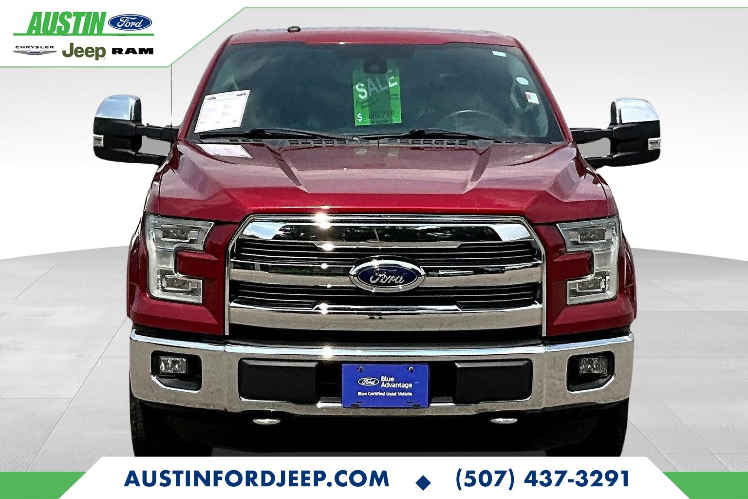 Certified 2016 Ford F-150 Lariat with VIN 1FTEW1EG7GKD16851 for sale in Austin, Minnesota
