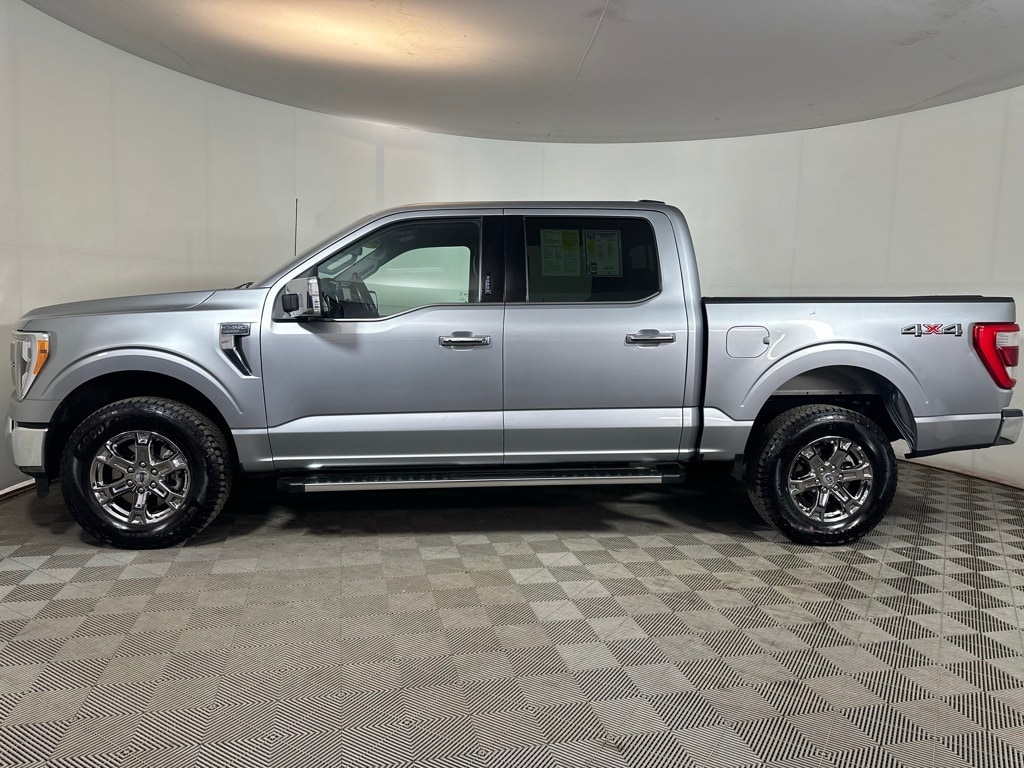 Used 2023 Ford F-150 Lariat with VIN 1FTFW1E5XPKD64881 for sale in Newton, MA