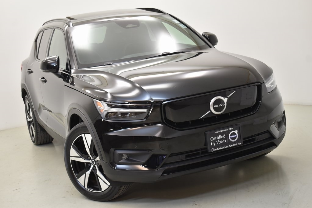 Certified 2021 Volvo XC40 Recharge with VIN YV4ED3UR6M2536804 for sale in Oak Park, IL