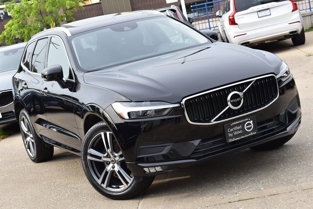 Certified 2021 Volvo XC60 Momentum with VIN YV4102RK7M1875612 for sale in Oak Park, IL