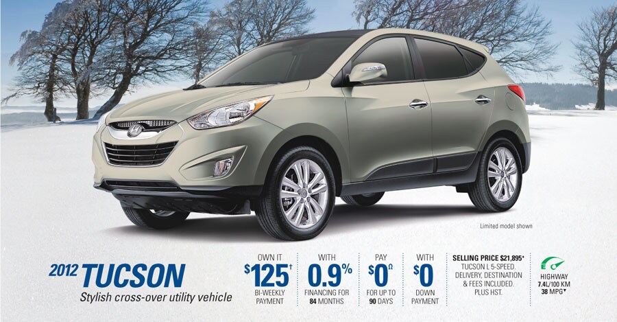 2012 Hyundai Tucson in CAMBRIDGE