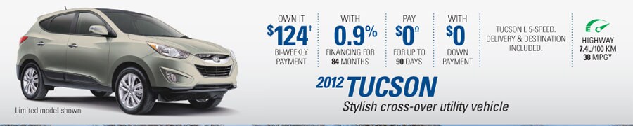 2012 Hyundai Tucson in PRINCE GEORGE