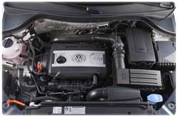2012 VW Tiguan engine