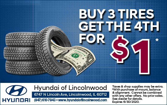 Tire for $1