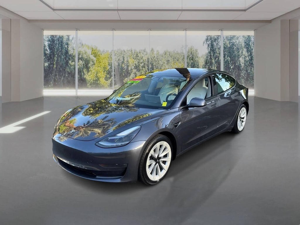 Used 2021 Tesla Model 3 Long Range AWD 4dr Sedan Sedan
