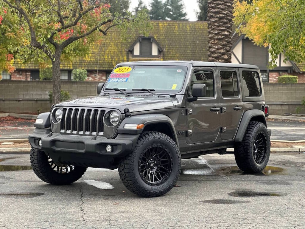 Used 2023 Jeep Wrangler Sport S Sport Utility 4D SUV