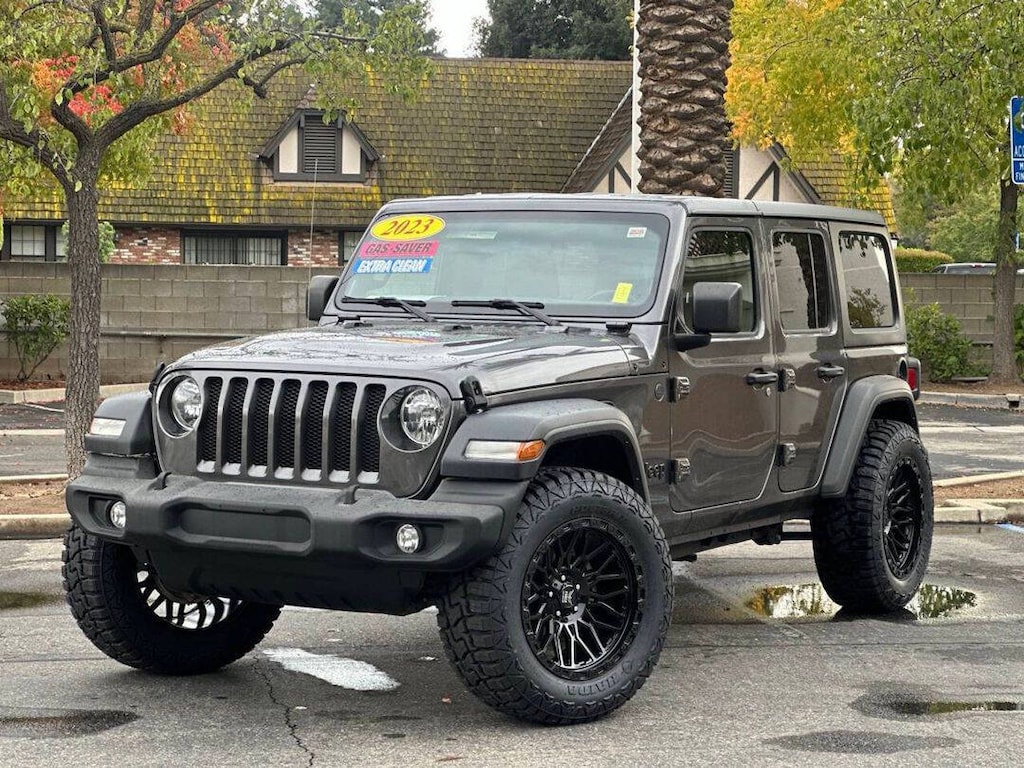 Used 2023 Jeep Wrangler Sport S Sport Utility 4D SUV