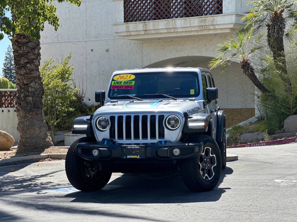 Used 2023 Jeep Wrangler Rubicon 4xe Sport Utility 4D SUV