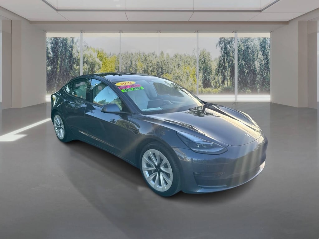 Used 2021 Tesla Model 3 Long Range AWD 4dr Sedan Sedan
