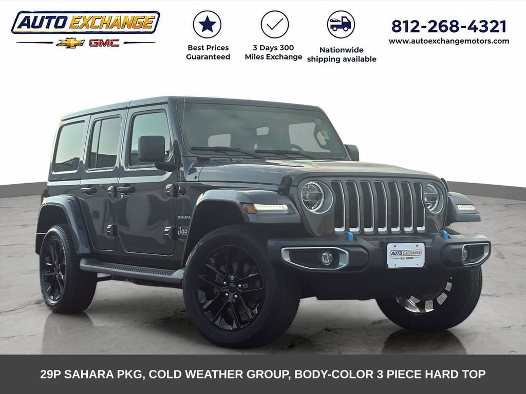 Used 2022 Jeep Wrangler 4xe Unlimited Sahara SUV