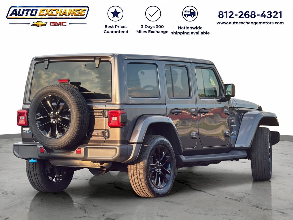Used 2022 Jeep Wrangler 4xe Unlimited Sahara SUV