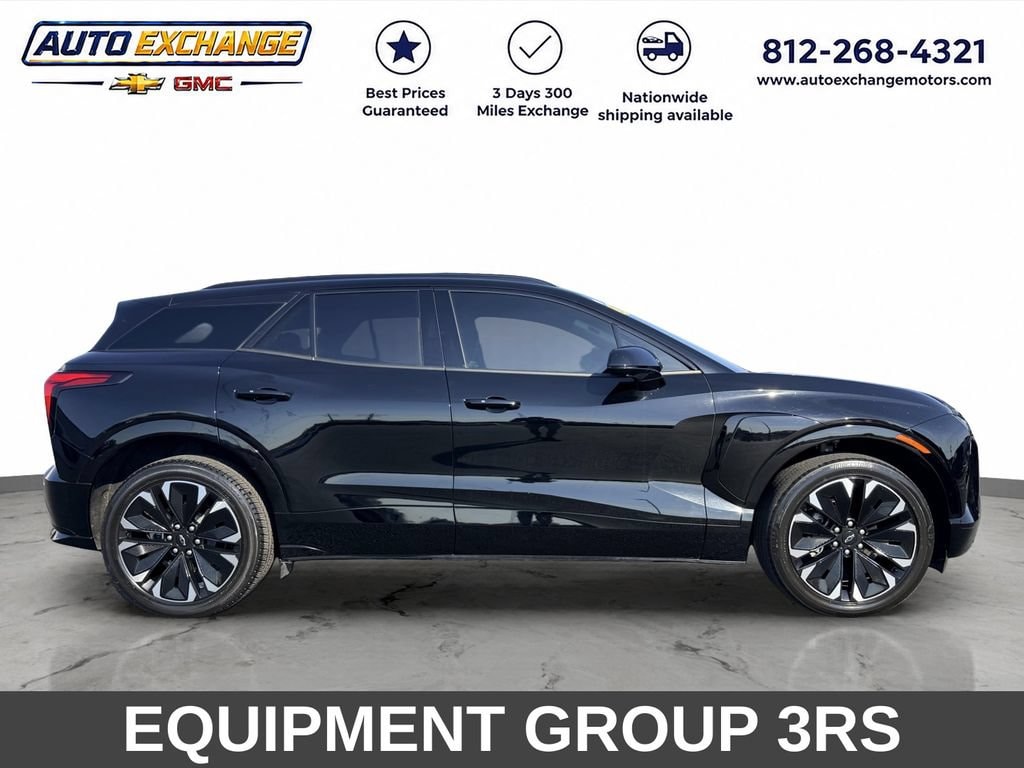Used 2025 Chevrolet Blazer EV RS with VIN 3GNKDJRJ9SS132062 for sale in Sullivan, IN