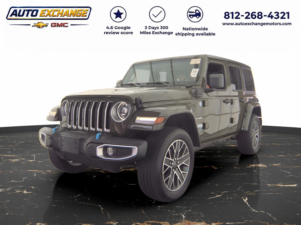Used 2023 Jeep Wrangler 4xe Sahara SUV
