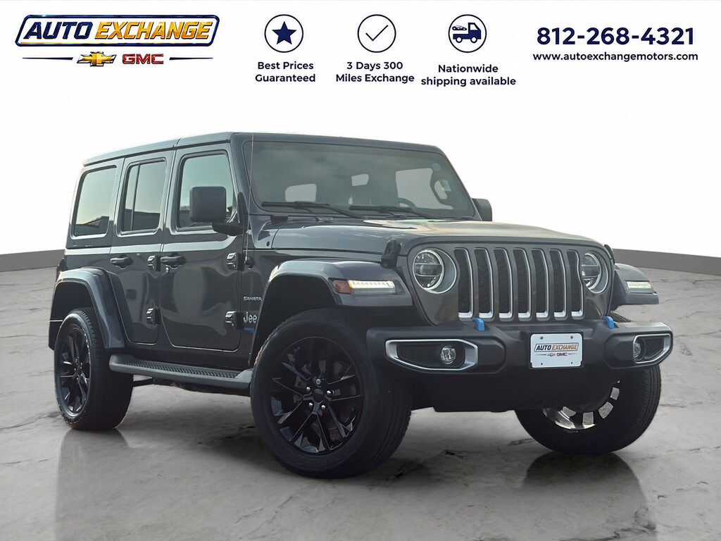 Used 2022 Jeep Wrangler 4xe Unlimited Sahara SUV