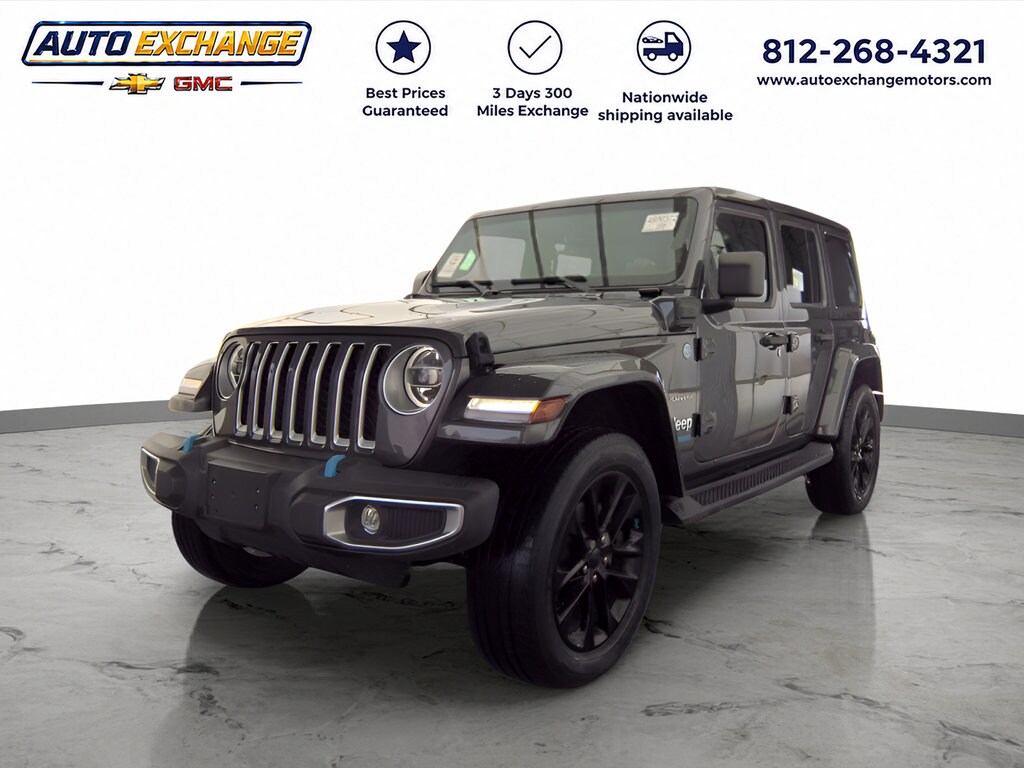 Used 2022 Jeep Wrangler Unlimited 4xe Sahara SUV