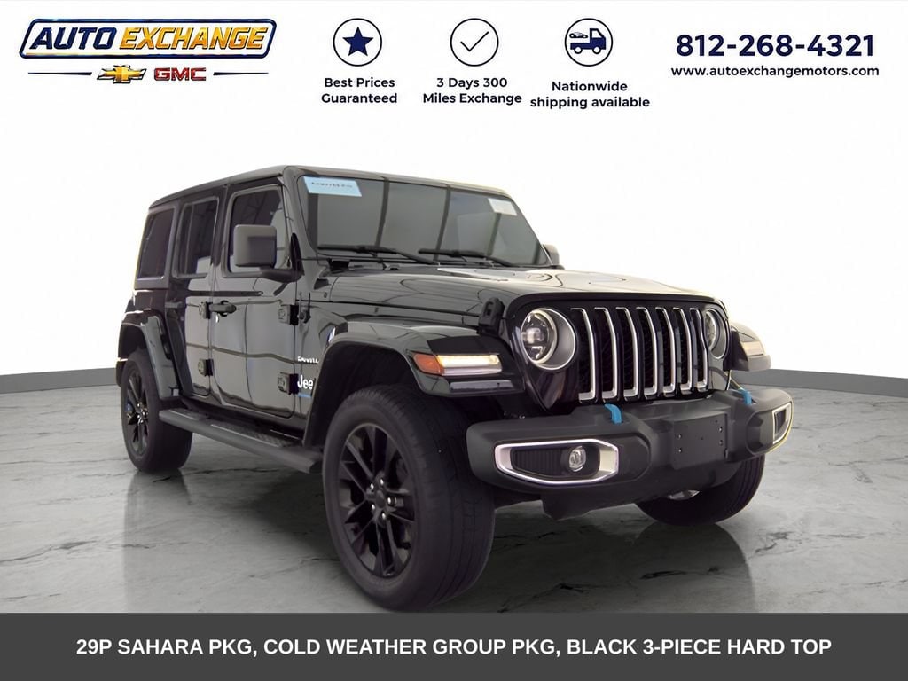 Used 2023 Jeep Wrangler 4xe Sahara SUV