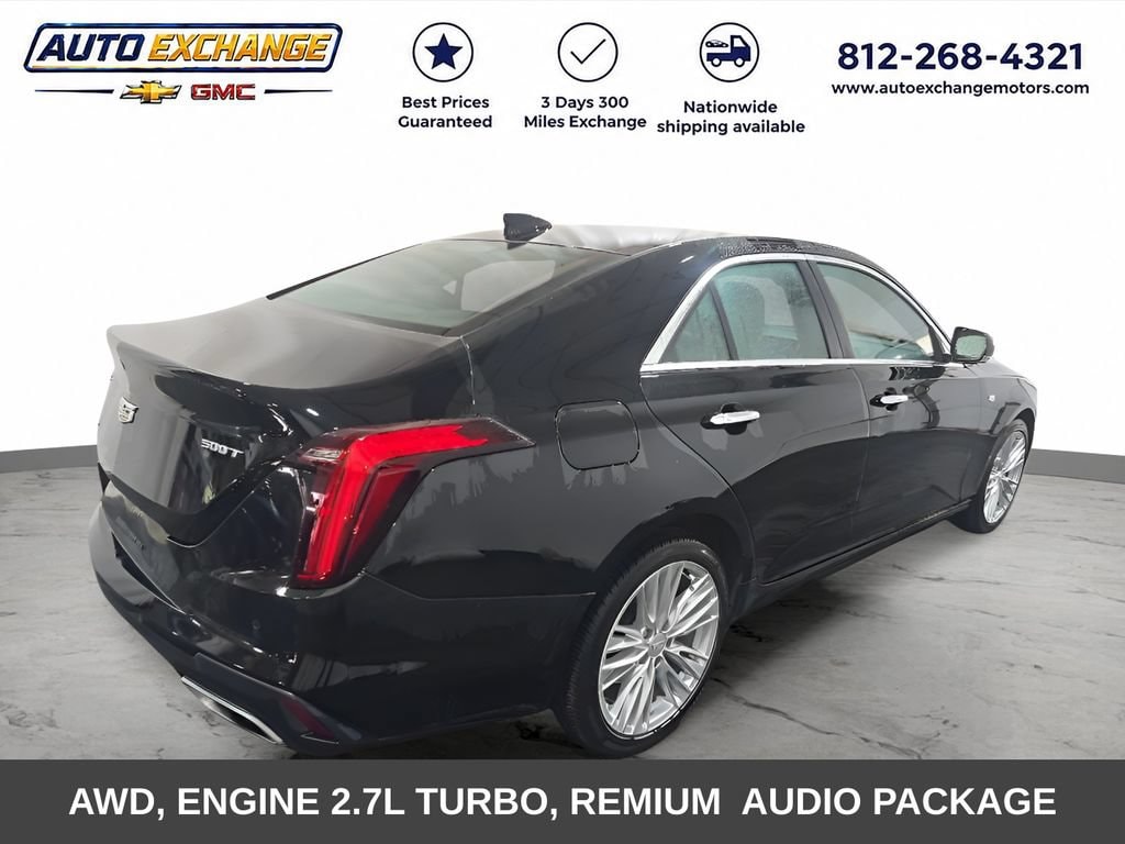 Used 2022 CADILLAC CT4 Premium Luxury Car